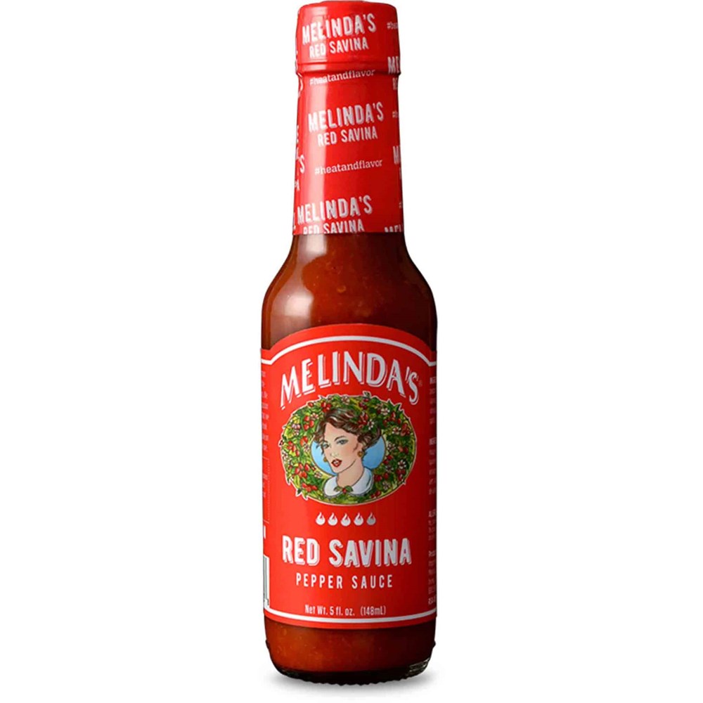 Melindas Red Savina Pepper Sauce 5floz/148ml