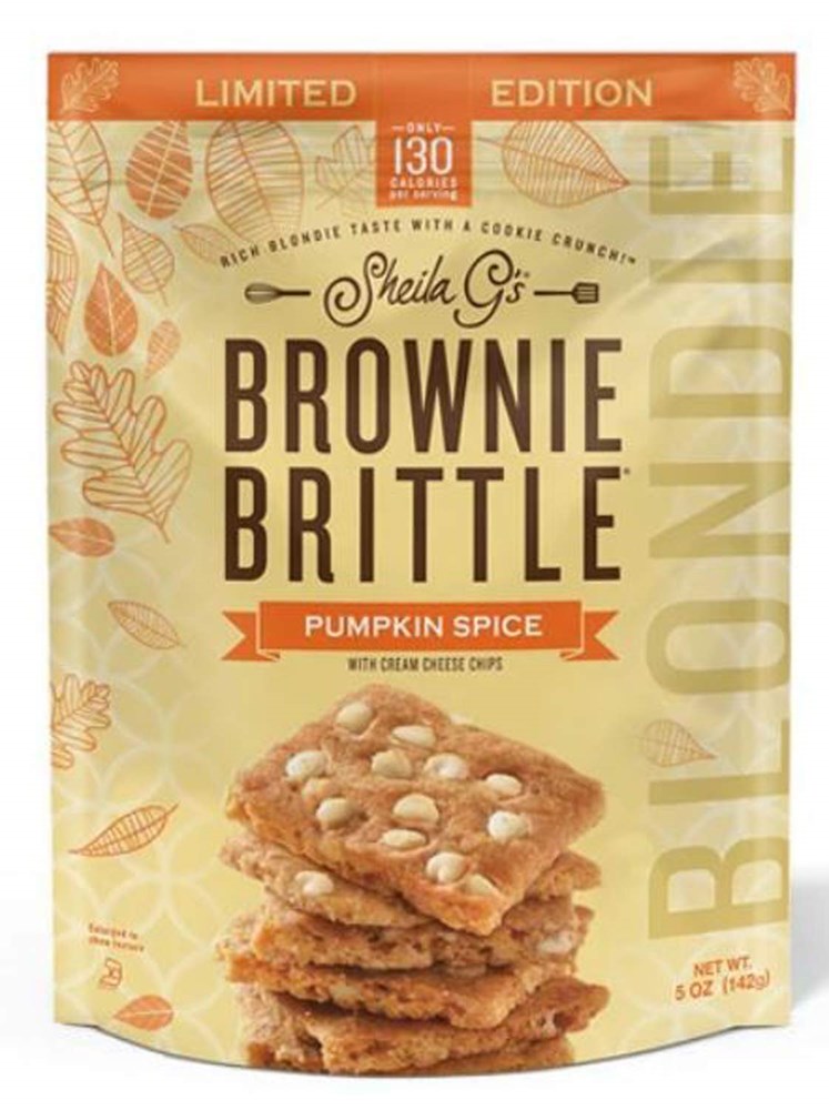 Sheila Gs Brownie Brittle Pumpkin Spice 5oz/142g