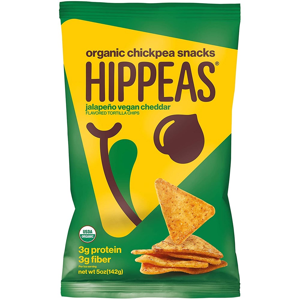 Hippeas Jalapeno Vegan Cheddar Tortilla Chips 5oz/142g