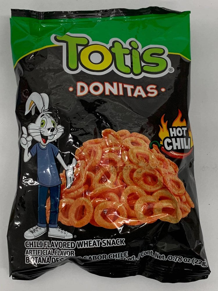 Totis Donitas Hot Chili 0.78oz/22g