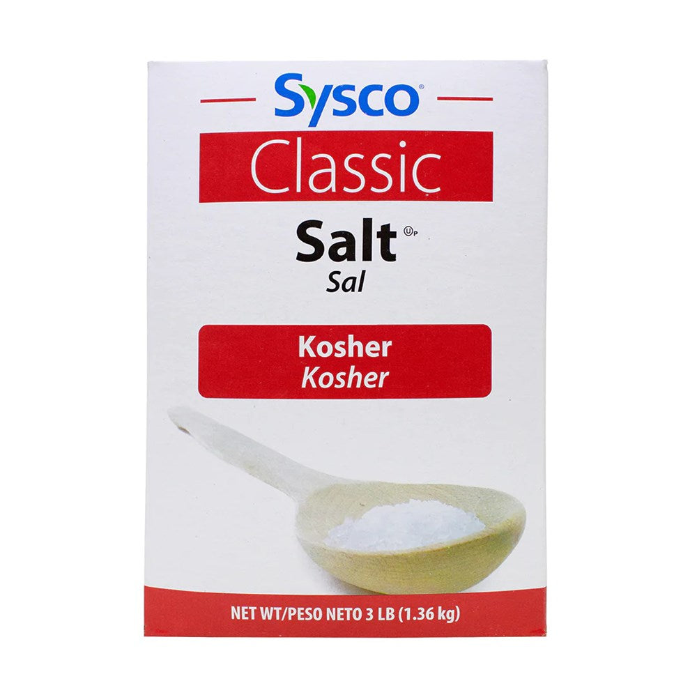Sysco Classic Kosher Salt 48oz/1.36kg