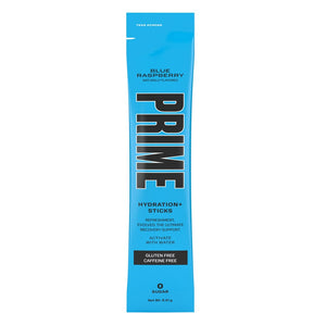 Prime Hydration+ Electrolyte Powder Mix Sticks Blue Raspberry 9.51g