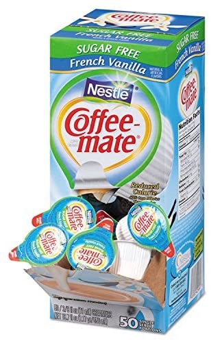 Nestle Coffee Mate Liquid 50box French Vanilla Sugar Free