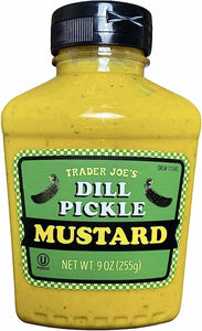 Trader Joes Dill Pickle Mustard 9oz/255g