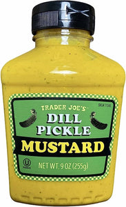 Trader Joes Dill Pickle Mustard 9oz/255g