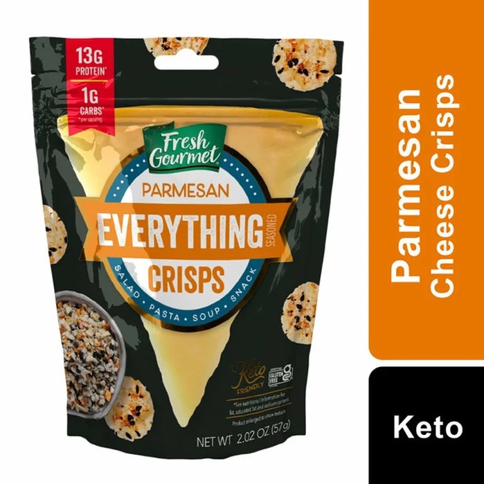 Fresh Gourmet Parmesan Everything Crisps 2.02oz/57g