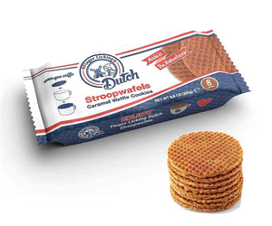 Finger Licking Dutch Stroopwafles Cookies 8pk 8.8oz/250g