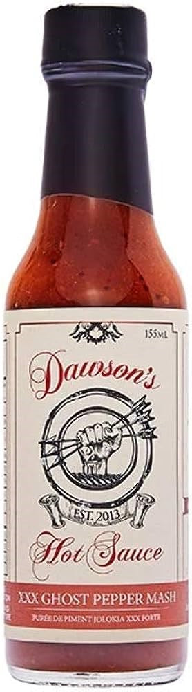 Dawsons Hot Sauce XXX Ghost Pepper Mash 177ml