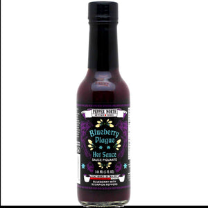Pepper North Blueberry Plague Hot Sauce 5floz/48g