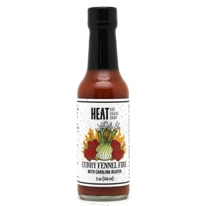 Heat Hot Sauce Shop Curry Fennel Fire Hot Sauce 5floz/148ml