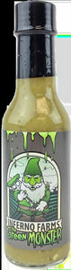 Inferno Farms The Green Monster Hot Sauce 5floz/148ml