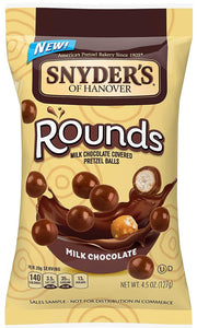 Snyders of Hanover Milk Chocolate Rounds 4.5oz/127g