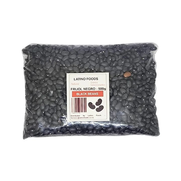 Latino Foods Frijol Negro Natural Black Beans 500g