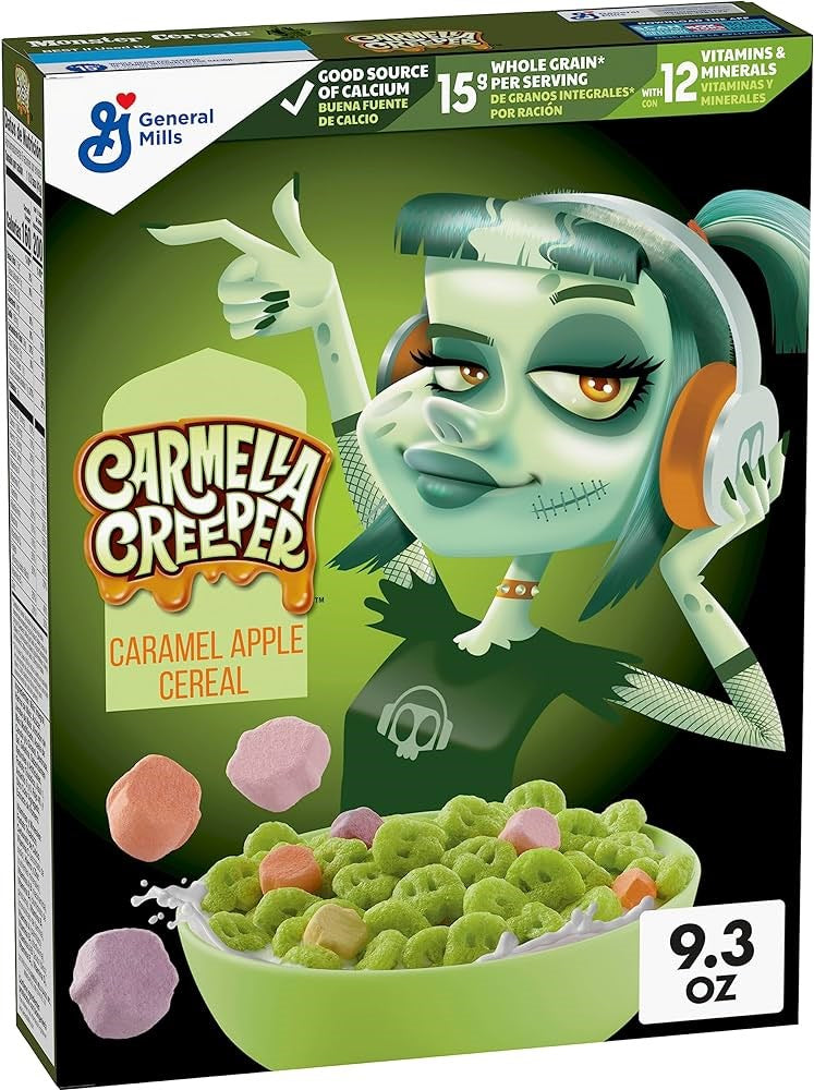 GM Carmela Creeper Cereal with Monster Marshmallows