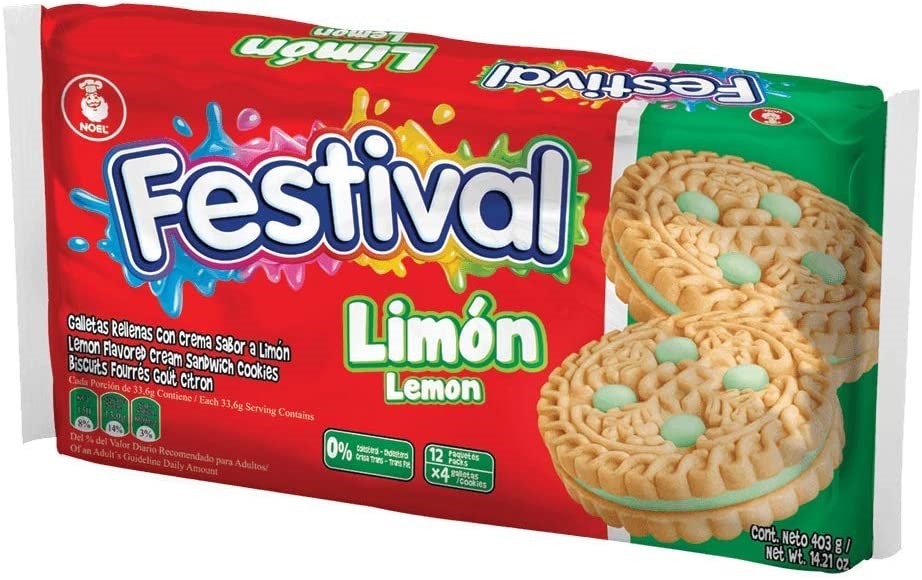 Festival Limon Creme Filled Cookies 12pk