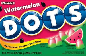 Tootsie Dots Watermelon TBX 6.5oz/184g