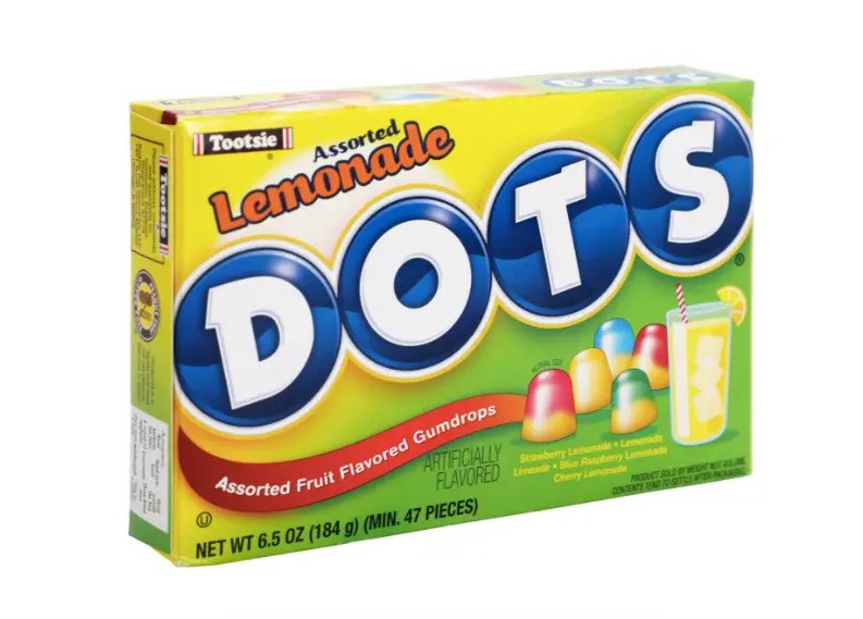 Tootsie Dots Lemonade TBX 6.5oz/184g