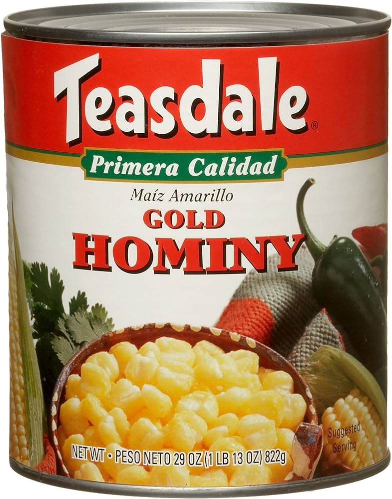 Teasdale Gold Hominy 30oz/850g