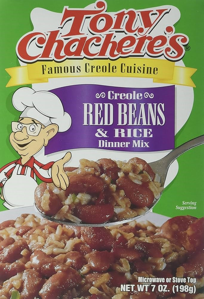 Tony Chacheres Red Beans and Rice  8oz/227g
