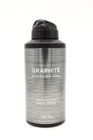 B&BW Mens Collection Body Spray Graphite by Bath & Body Works 3.7oz/104g