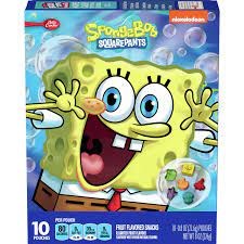 Betty Crocker Fruit Snacks Sponge Bob 8oz/226g