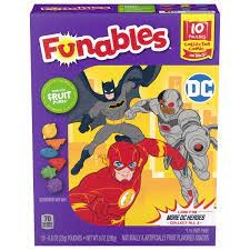 Funables Fruit Flavored Snacks Super Hero