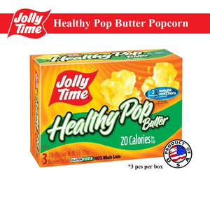 Jolly Time Popcorn Healthy Pop Butter 3pk