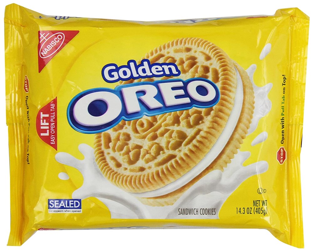 Nabisco Oreo Golden 14.3oz/405g