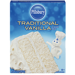 Pillsbury Cake Mix Traditional Vanilla 15.25oz/432g