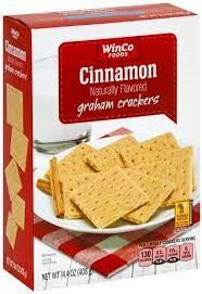 Winco Graham Crackers Cinnamon 14.4oz/408g